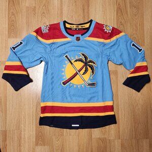 2022 Jonathan Huberdeau Florida Panthers Reverse Retro NHL jersey men sz 42 XXS
